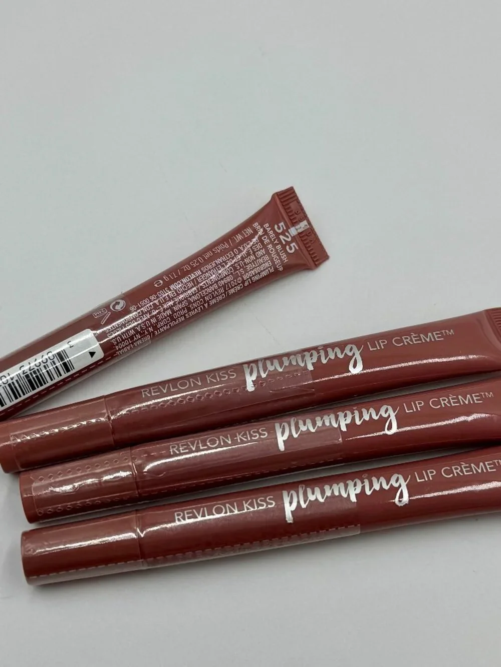 38 Pieces Revlon Kiss Plumping Lip Creme Bundle - 10 Different Colors -